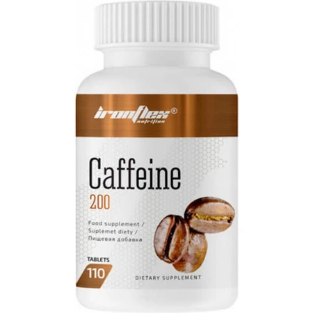 Ironflex Nutrition Caffeine 200mg Pre Workout Supplement 110 tabs
