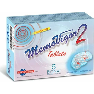 Bionate Memovigor 2 900mg geheugensupplement 20 tabs