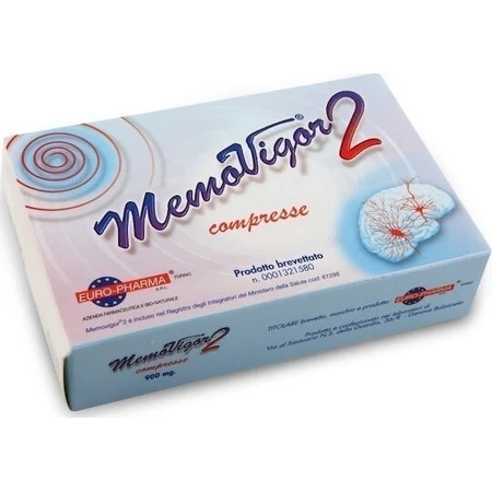 Bionate Memovigor 2 900mg geheugensupplement 20 tabs