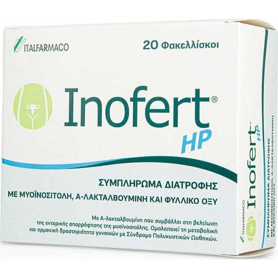 Italfarmaco Inofert HP Supplément de grossesse 20 sachets