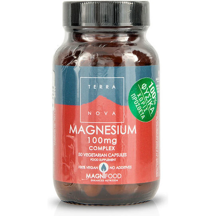 TerraNova Magnesium Complex 100mg 50 kruidencapsules