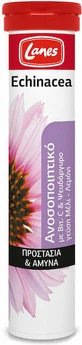 Lanes Echinacea Vitamin C Vitamin for Strengthening Immune System, Skin &amp; Antioxidant Action 135mg Lemon Honey 20 tabs eff
