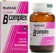 Health Aid Vitamin B Complex 90 Caps Vitamin for Energy, Immune &amp; Nervous System Strengthening 90 caps