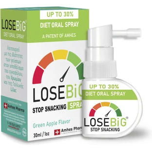 Amhes Losebig Slimming Supplement Spray 30ml Green Apple