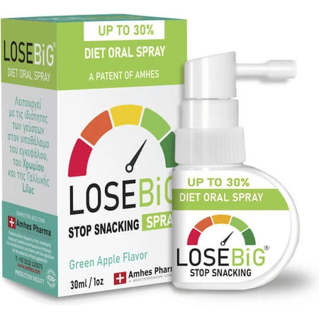 Amhes Losebig Slimming Supplement Spray 30ml Green Apple