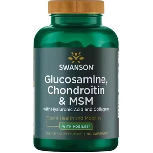 Swanson Glucosamine, Chondroïtine & Msm Gewrichts- en botgezondheidssupplement 90 capsules