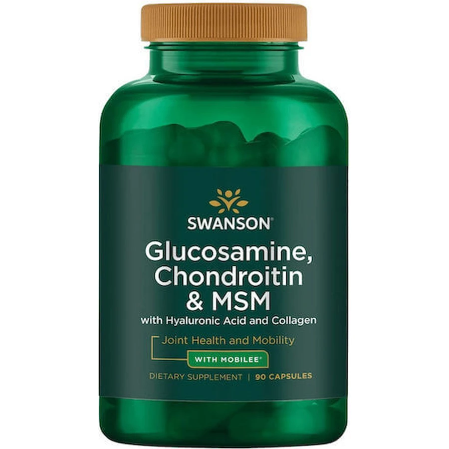 Swanson Glucosamine, Chondroïtine & Msm Gewrichts- en botgezondheidssupplement 90 capsules