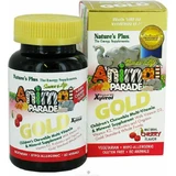 Nature's Plus Animal Parade GOLD Chewable Multivitamins Chewable Multivitamin for Strengthening the Immune System Cherry F 60 chewable tablets