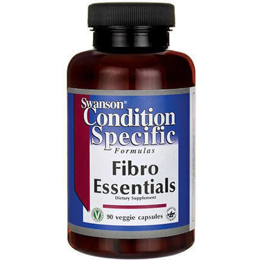 Swanson Fibro Essentials Complément Alimentaire Spécial 90 gélules végétales