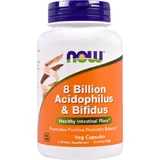 Now Foods 8 Billionen Acidophilus & Bifidus Probiotic 60 Kapseln vegetativ