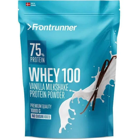 Frontrunner Whey 100 Proteină Din Zer cu Aromă Milkshake de vanilie 1kg