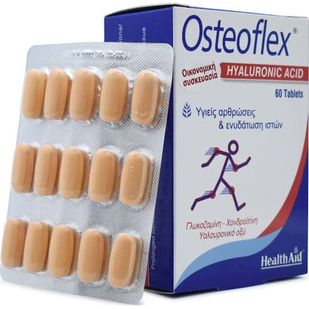 Health Aid Osteoflex met hyaluronzuur voor gewrichten en bot 60 tabs