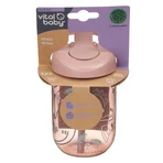 Tasse anti-gaspillage avec paille 350ml fraise Earthsmart Vital Baby