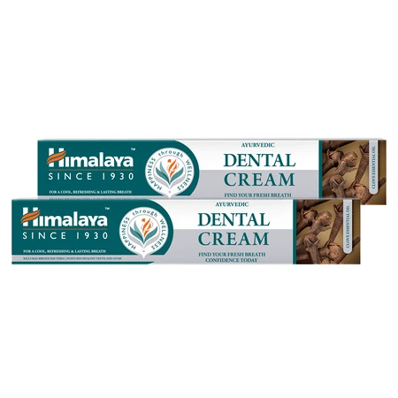 Himalaya Dental Cream set, toothpaste with clove oil, 2 x 100 g