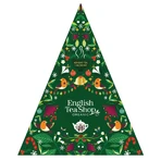 English Tea Shop Organic set, adventskalender, groene driehoek, biopiramidethee, 13 smaken, 2g x 25 builtjes