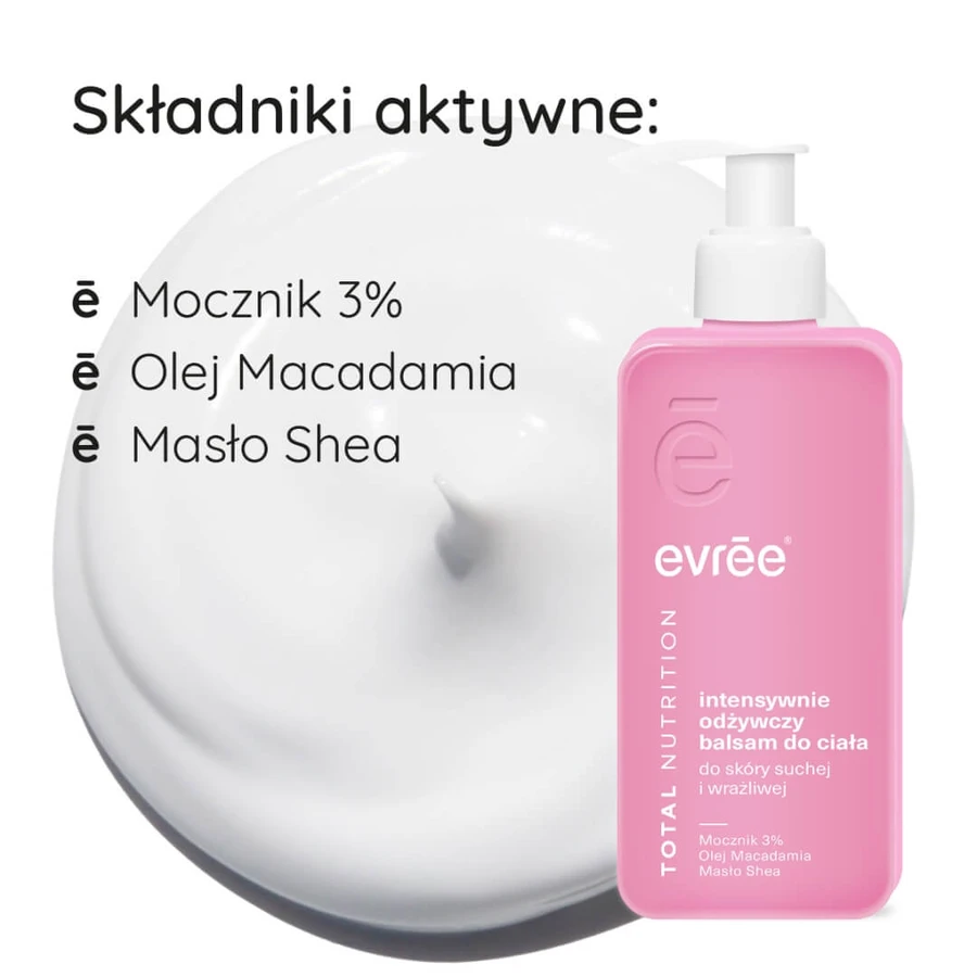 Evree Total Nutrition, nährende Körperlotion, 300 ml