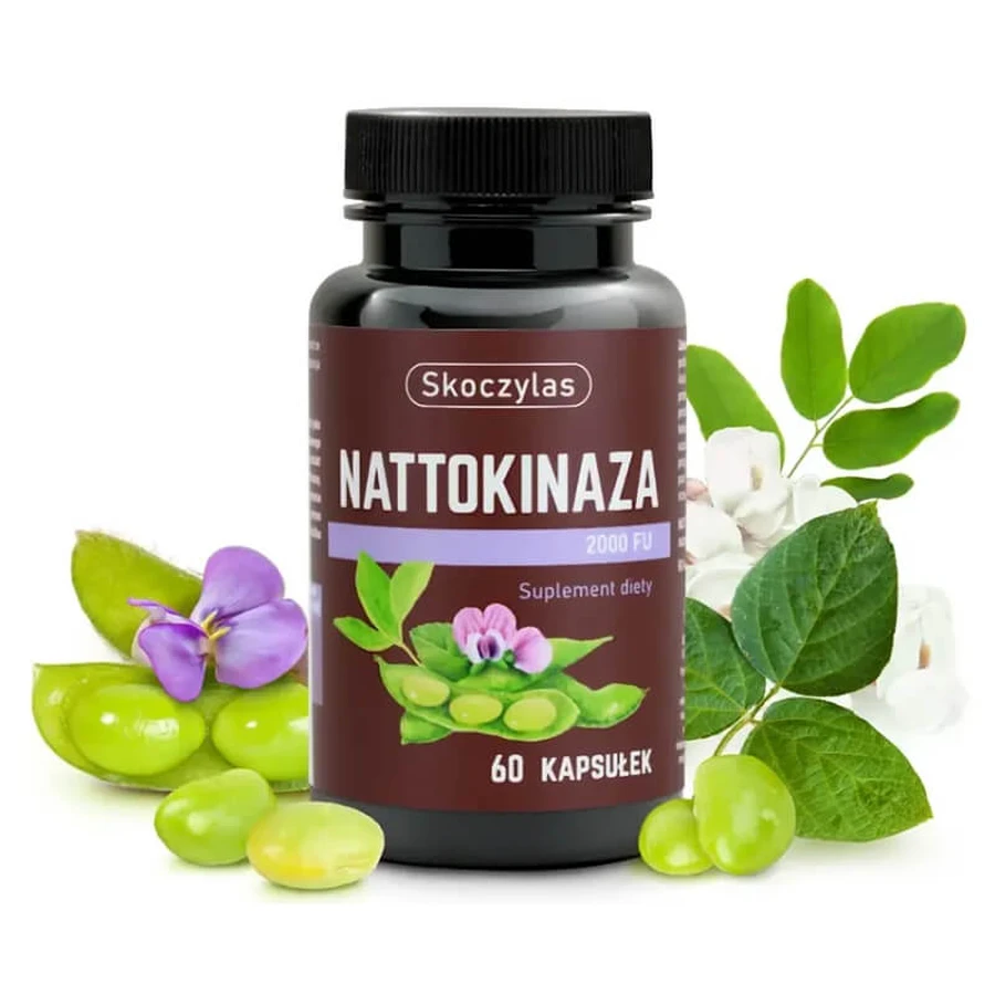 Skoczylas Nattokinase 2000 FU, 60 cápsulas