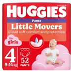 Luierbroekjes - Meisje, Mega Nr. 4, 9-14 kg, 52 stuks, Huggies