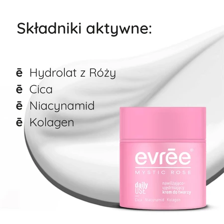 Evree Mystic Rose Daily Use, moisturizing and firming face cream, 50 ml