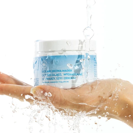 Balneokosmetics, biosulfide reinigend en gladmakend masker voor gezicht, hals en decolleté, 150 ml