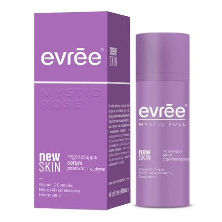 Evree Mystic Rose New Skin, regenerierendes Anti-Falten-Serum, 30 ml