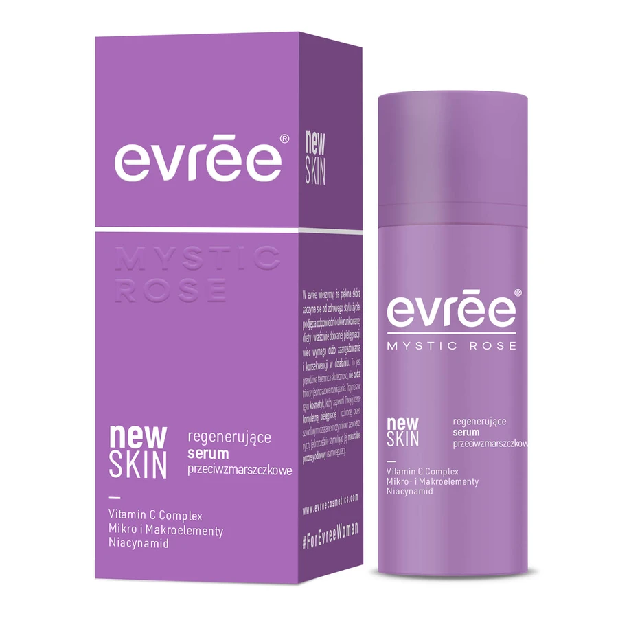 Evree Mystic Rose New Skin, regenerierendes Anti-Falten-Serum, 30 ml