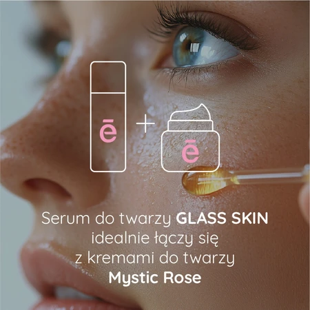 Evree Mystic Rose Glass Skin, hydrating beauty serum, 30 ml