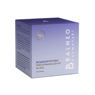 Balneokosmetics, Biosulfid-Anti-Falten-Nachtcreme, 50 ml