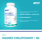 SFD Chelated Magnesium + B6, 180 tablets