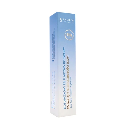 Balneocosméticos, gel biosulfuro de manchas para el rostro que elimina las imperfecciones, 15 ml