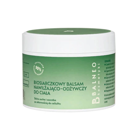 Balneocosmetics, biosulfide nourishing moisturizing body lotion, 250 ml