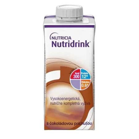 Nutridrink met chocoladesmaak 4x200 ml, een drank voor medisch gebruik