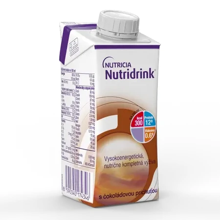 Nutridrink met chocoladesmaak 4x200 ml, een drank voor medisch gebruik
