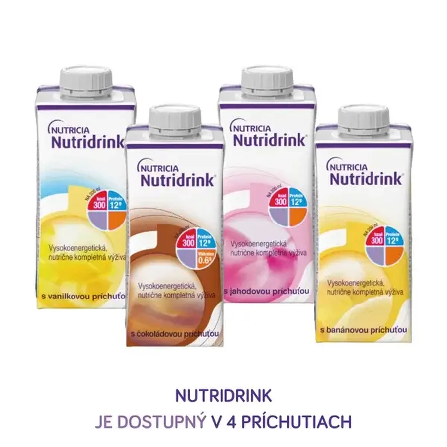 Nutridrink met chocoladesmaak 4x200 ml, een drank voor medisch gebruik