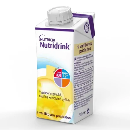Nutridrink with vanilla flavor 4x200 ml, a drink for medical purposes