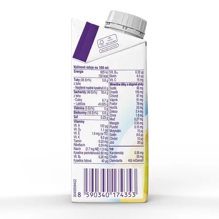 Nutridrink with vanilla flavor 4x200 ml, a drink for medical purposes