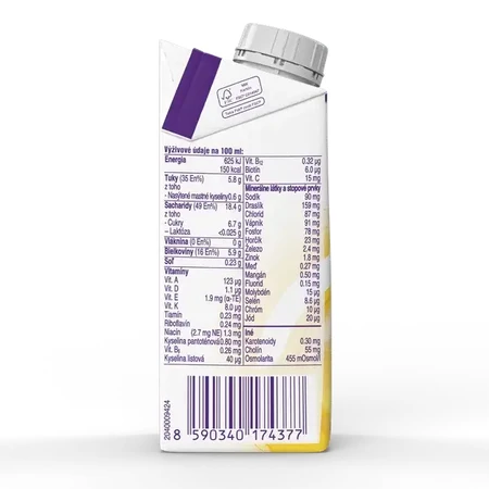 Nutridrink sabor plátano 4x200 ml, bebida para uso médico