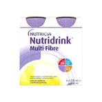 Nutridrink Multi Fibre vanilla flavor 4×200 ml, drink for medical use