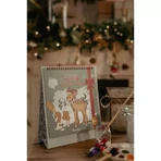 Coloring Book Advent Calendar, Christmas, 3 years+, Little Dutch