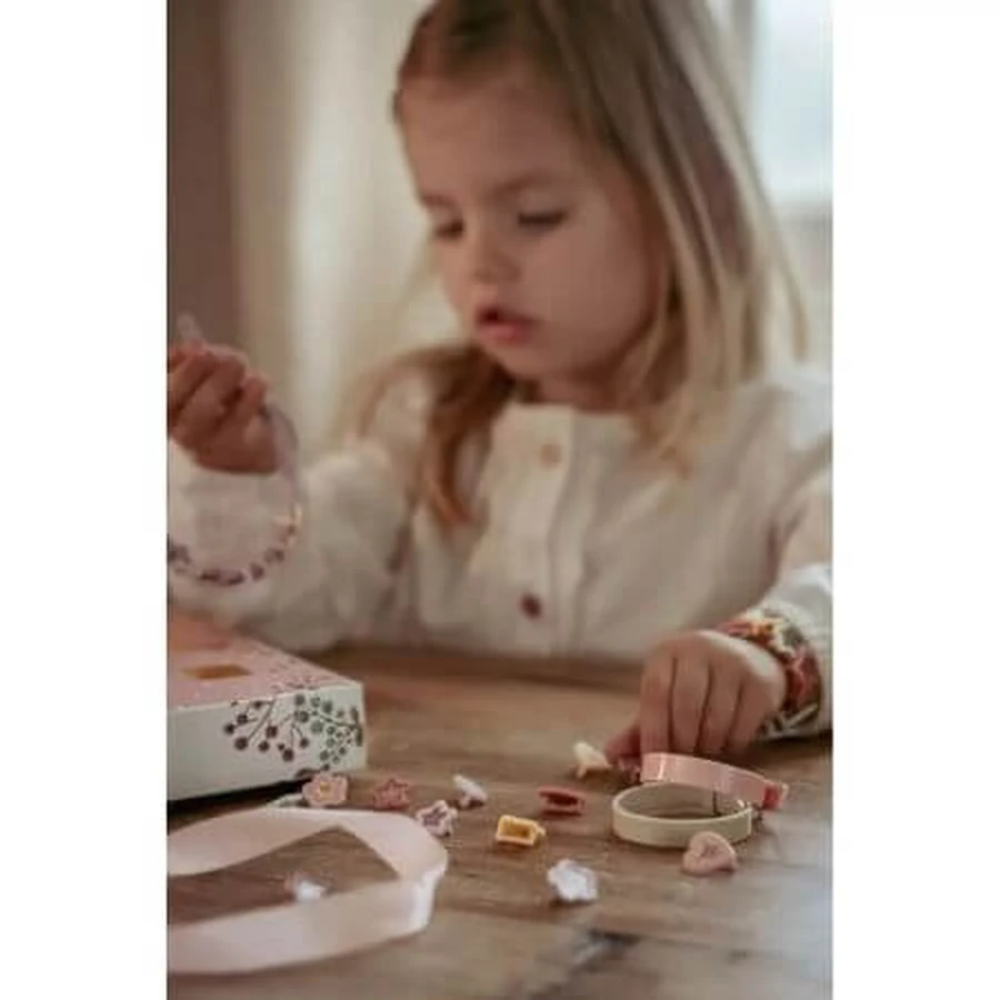 Calendario de Adviento con pulseras y colgantes, 3 años+, Little Dutch
