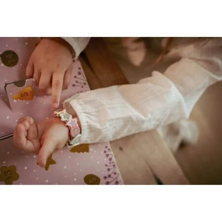 Calendario de Adviento con pulseras y colgantes, 3 años+, Little Dutch