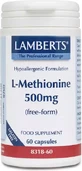 Lamberts L-metionina 500mg 60 Cápsulas
