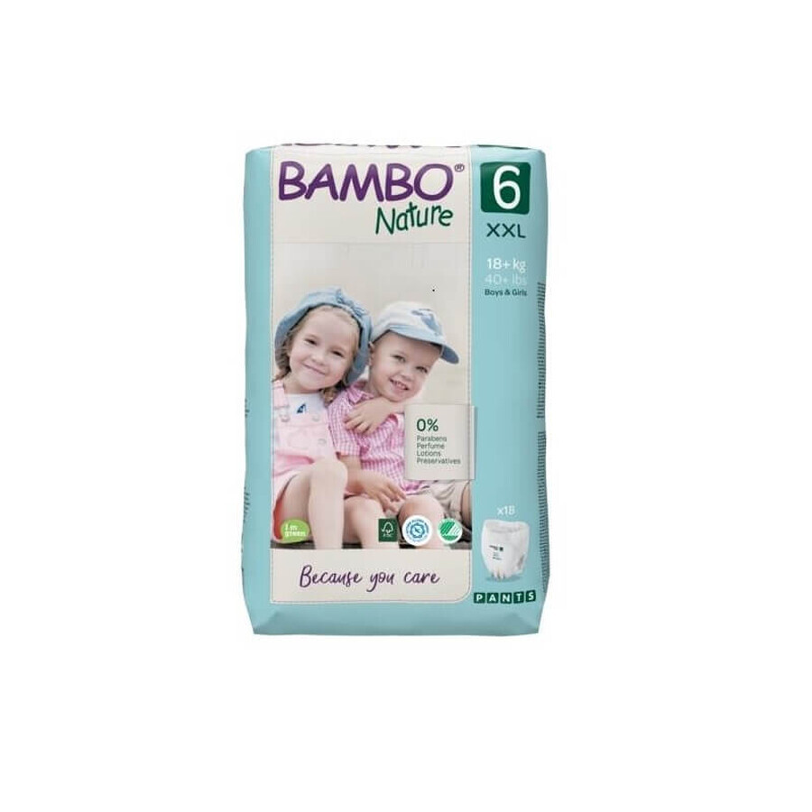Comprar Pañales Pants Eco Friendly Nr. 6, +18 kg, 18 piezas, Bambo Nature Pañales Pants Eco Friendly Nr. 6, +18 kg, 18 piezas, Bambo Nature