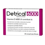 Detrical Vitamine D, 6000 IE, 60 tabletten, Zdrovit
