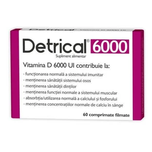 Detrical Vitamin D, 6000 IU, 60 Tabletten, Zdrovit