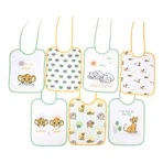 Double Layered Bibs 7 Count - Simba the Lion Disney Baby
