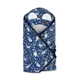 Diaper Waffle Carry Animal Land Grey For Car Seat 0-13kg 90X90