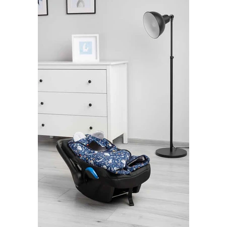 Luier Wafel Carry Animal Land Grijs Voor Autostoel 0-13kg 90X90