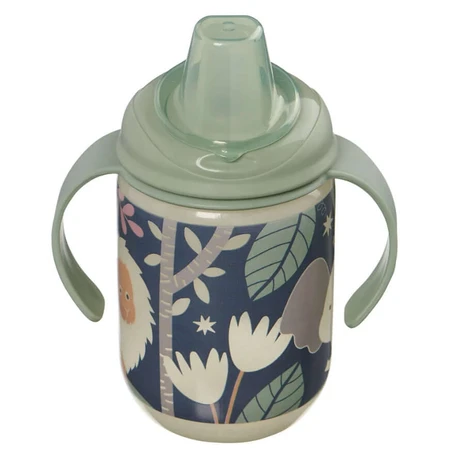 Nicht-auslaufende Tasse mit weicher Spitze 350ml Glow In The Dark Earthsmart Vital Baby