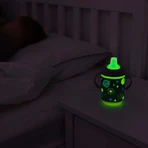 Nicht-auslaufende Tasse mit weicher Spitze 350ml Glow In The Dark Earthsmart Vital Baby